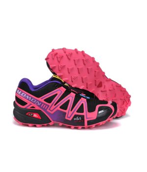 Salomon SPEEDCROSS 3 登山鞋 女款 玫紫紅